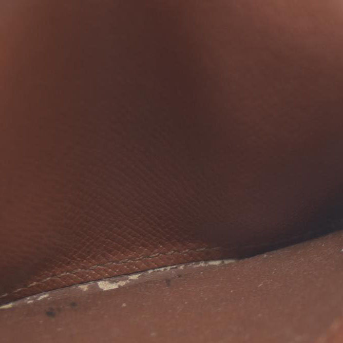 AUCTION $430 LOUIS VUITTON Monogram Plat Bifold Wallet Coin Case