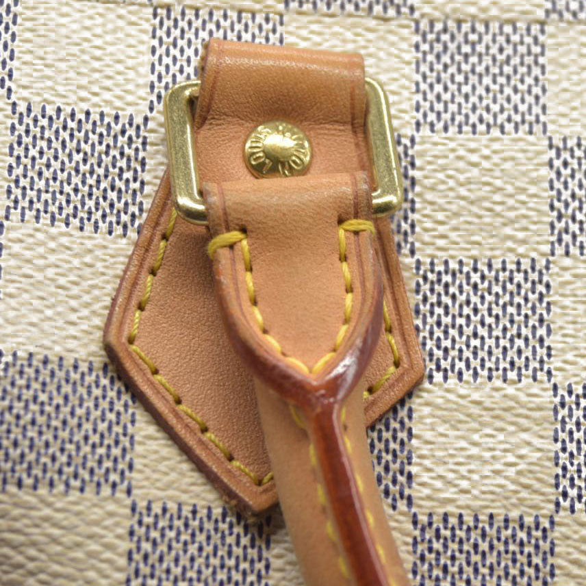 AUCTION $1550 Louis Vuitton Damier Azur Speedy 30 DU3028