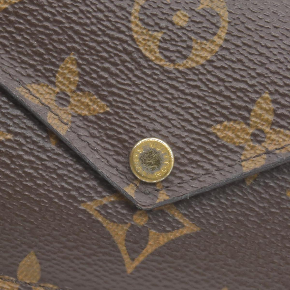 $675 Louis Vuitton Monogram Recto Verso Card Holder Black