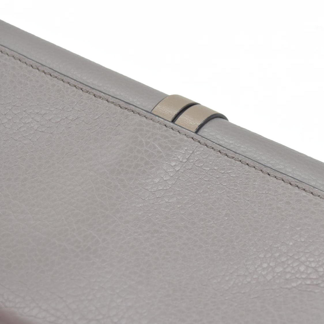 $595 Chloe Alphabet Leather Bifold Long Wallet