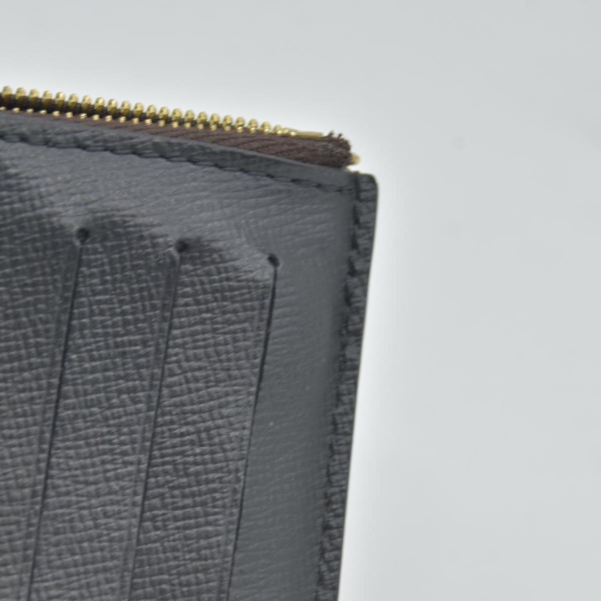 $675 Louis Vuitton Monogram Recto Verso Card Holder Black