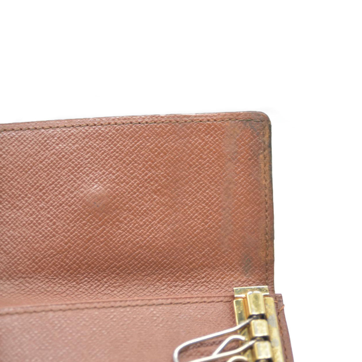 Louis Vuitton Monogram Multicles 6 Ring Key Case Brown