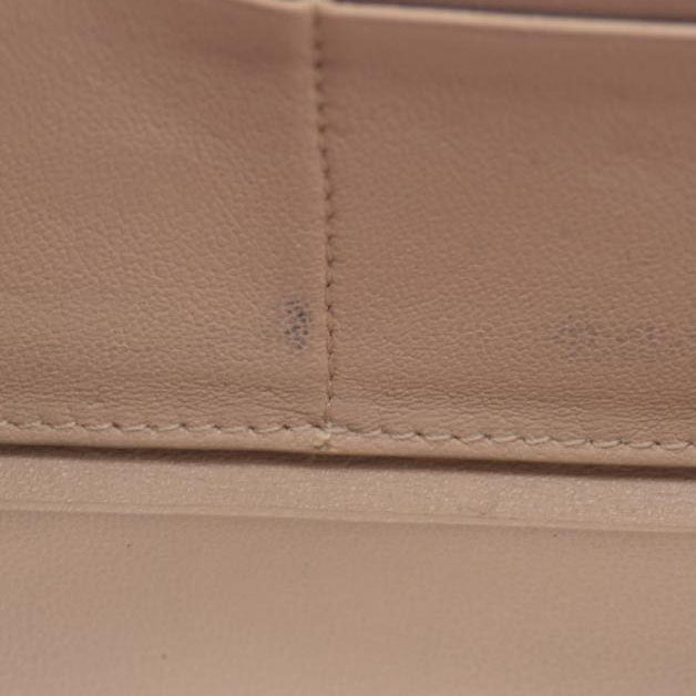 $595 Chloe Alphabet Leather Bifold Long Wallet
