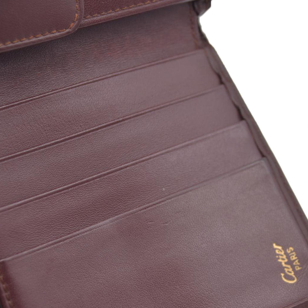 Cartier Leather Bifold Wallet