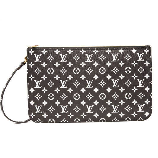 Louis Vuitton Monogram Giant Jungle Neverfull MM GM Pochette Black