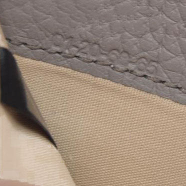 $595 Chloe Alphabet Leather Bifold Long Wallet