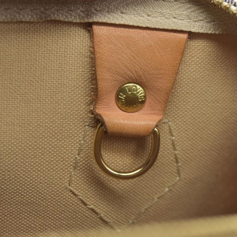 AUCTION $1550 Louis Vuitton Damier Azur Speedy 30 DU3028