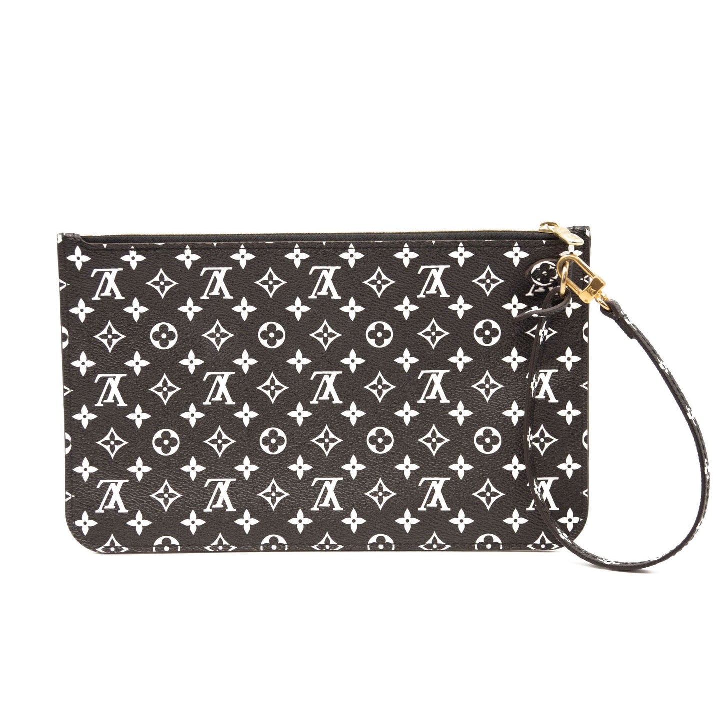 Louis Vuitton Monogram Giant Jungle Neverfull MM GM Pochette Black