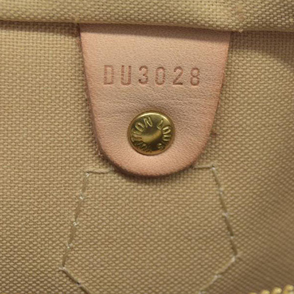 AUCTION $1550 Louis Vuitton Damier Azur Speedy 30 DU3028