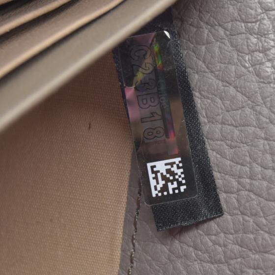 $595 Chloe Alphabet Leather Bifold Long Wallet