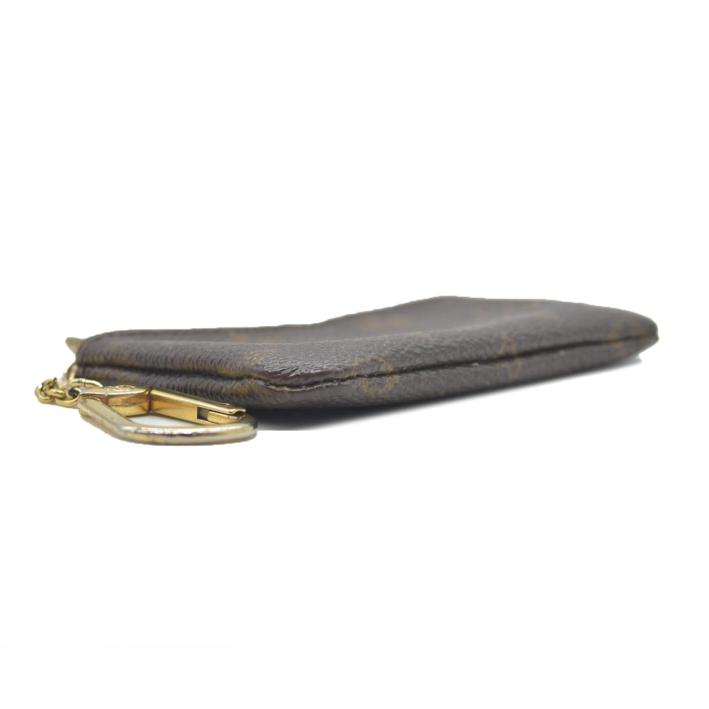$345 LOUIS VUITTON Monogram Key Pouch Pochette Cles