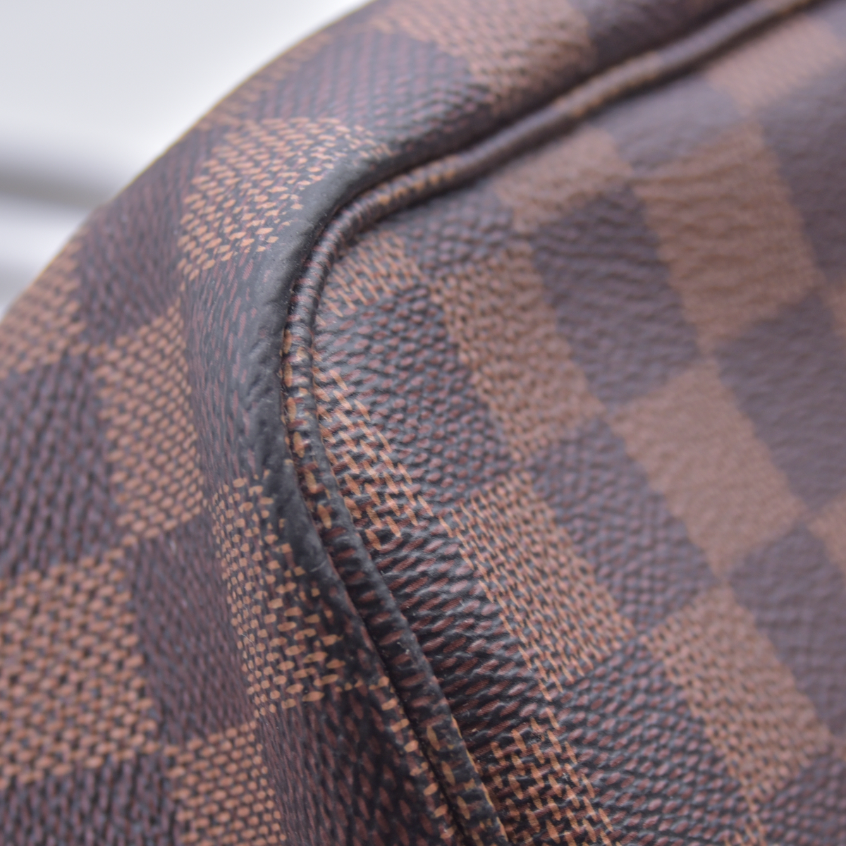 $2310 2018 Louis Vuitton Damier Ebene Neverfull GM with Pouch SD4128 10021108
