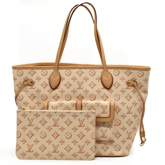 Louis Vuitton  Monogram Fall For You Neverfull MM Beige Clair