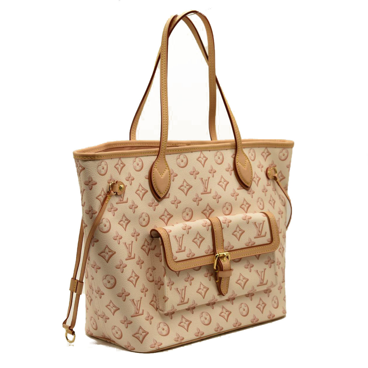 Louis Vuitton  Monogram Fall For You Neverfull MM Beige Clair