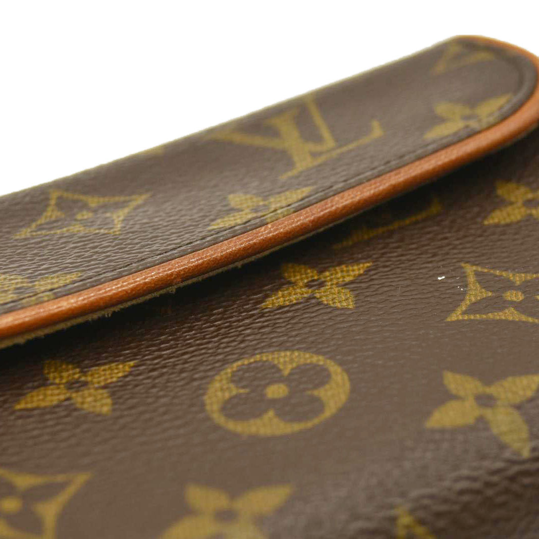 LOUIS VUITTON  Monogram Pochette Florentine FL0042