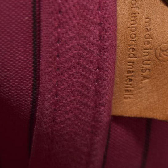 AUCTION $2240 Louis Vuitton  Monogram Neverfull GM Pivoine Pink Interior