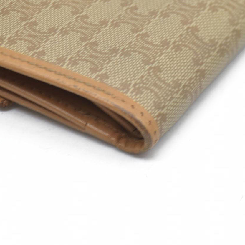 Celine Leather Printed French Purse