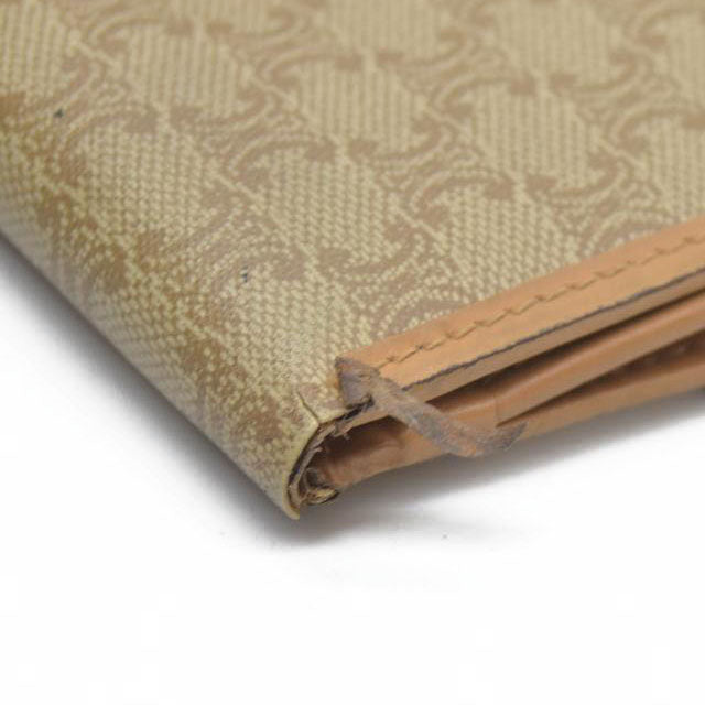 Celine Leather Printed French Purse