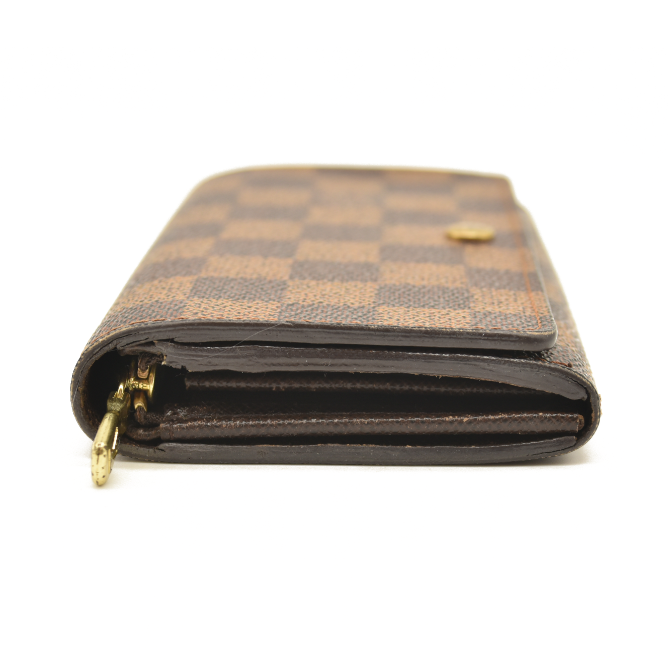 Louis Vuitton  Damier Ebene Porte-Monnaie Billets Tresor Wallet CA0013