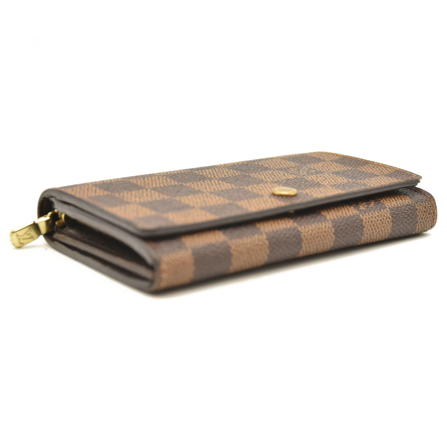 Louis Vuitton  Damier Ebene Porte-Monnaie Billets Tresor Wallet CA0013