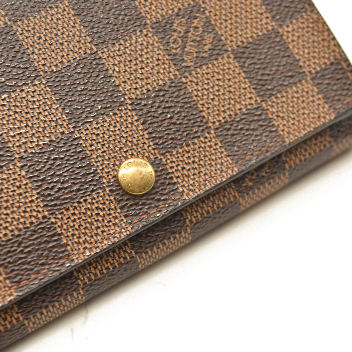 Louis Vuitton  Damier Ebene Porte-Monnaie Billets Tresor Wallet CA0013