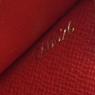 $750 LOUIS VUITTON Damier Ebene Koala Compact Wallet