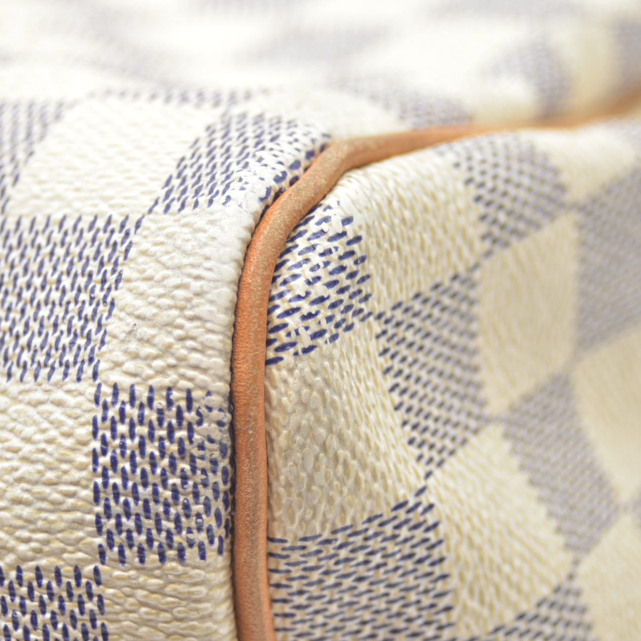 $1550 2008 Louis Vuitton Speedy Handbag Damier Azur 30 DU3008