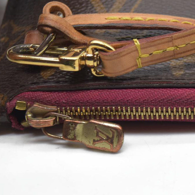 Louis Vuitton  Monogram Neverfull MM GM Pochette Pivoine