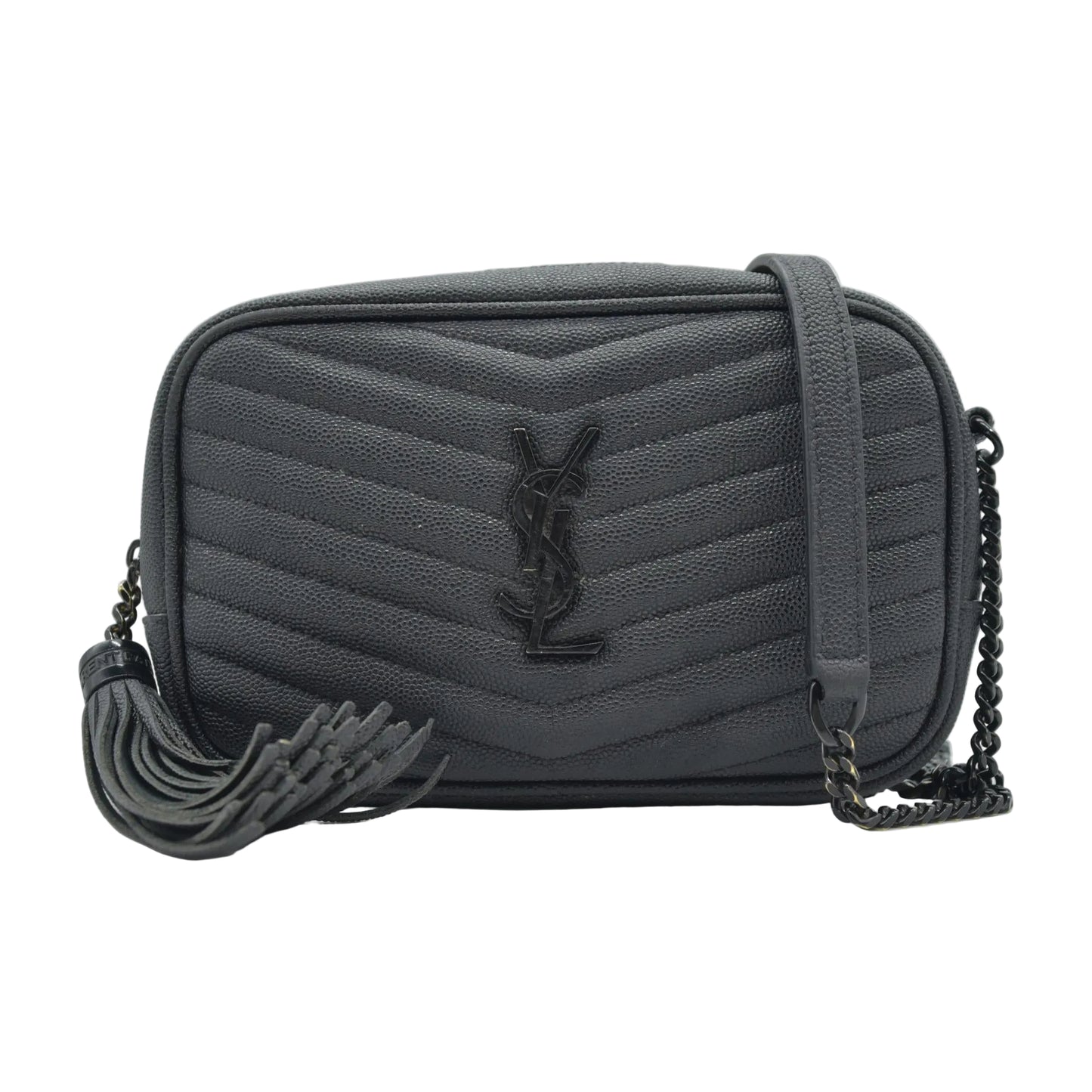 $1800 Saint Laurent  Signature Lou Camera Mini