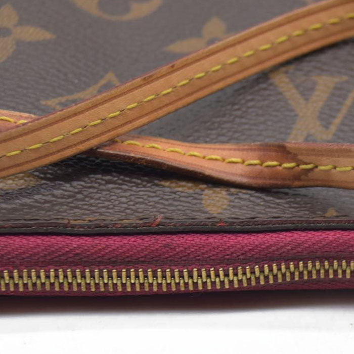 Louis Vuitton  Monogram Neverfull MM GM Pochette Pivoine