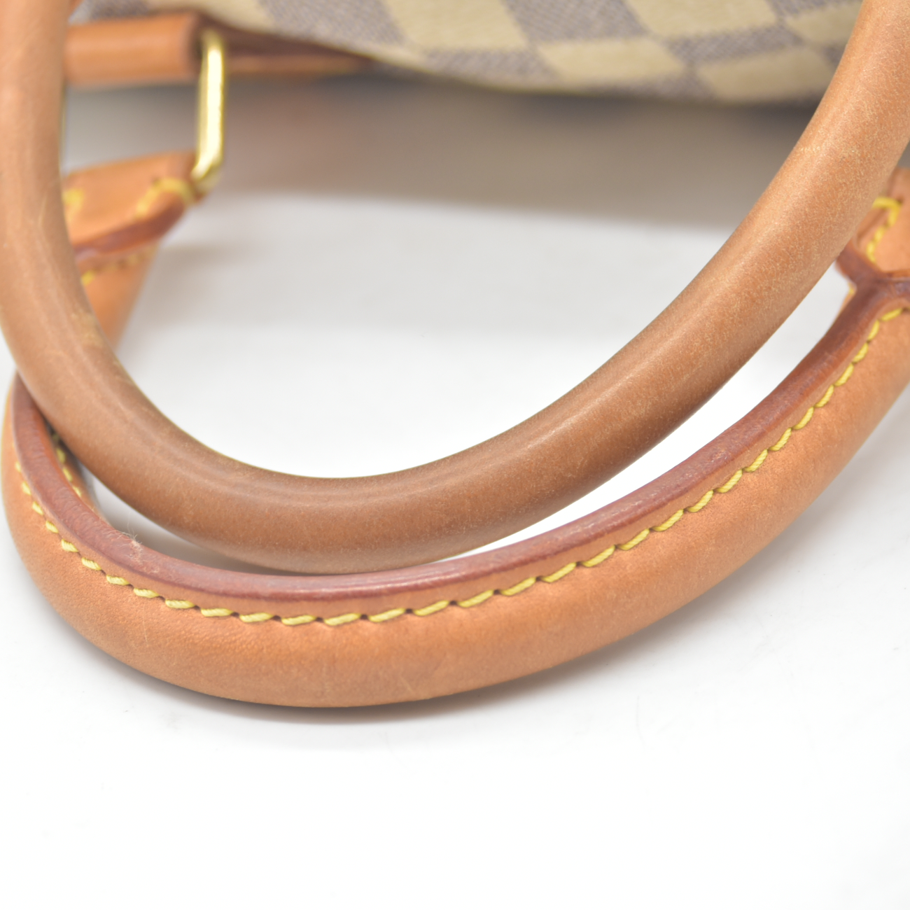 $1550 2008 Louis Vuitton Speedy Handbag Damier Azur 30 DU3008