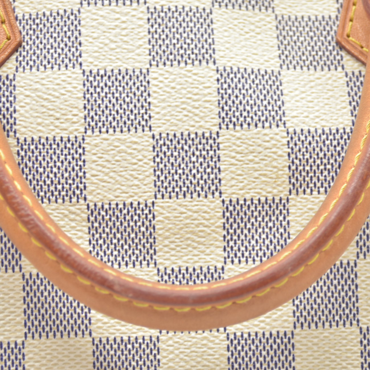 $1550 2008 Louis Vuitton Speedy Handbag Damier Azur 30 DU3008
