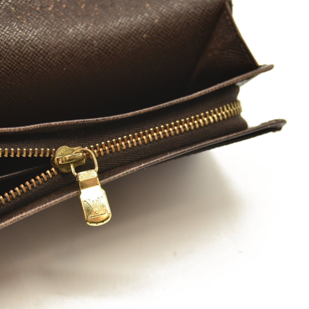 Louis Vuitton  Damier Ebene Porte-Monnaie Billets Tresor Wallet CA0013