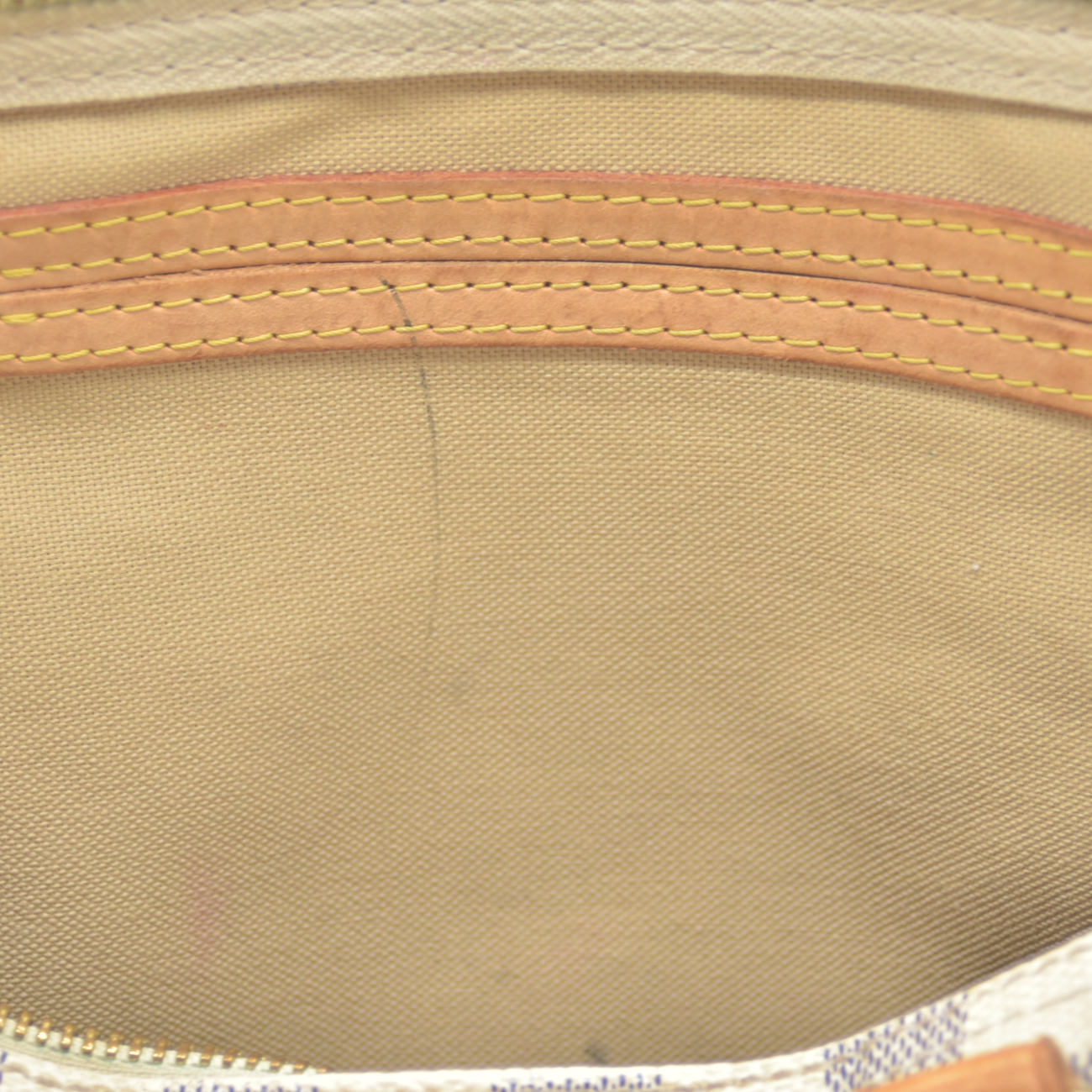 $1550 2008 Louis Vuitton Speedy Handbag Damier Azur 30 DU3008