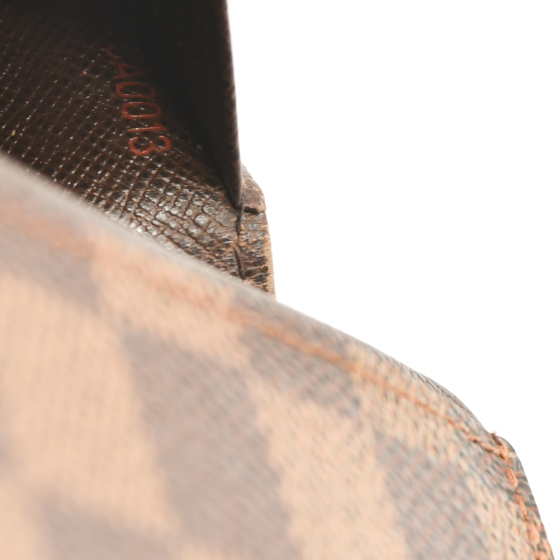 Louis Vuitton  Damier Ebene Porte-Monnaie Billets Tresor Wallet CA0013