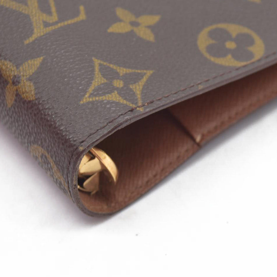 $755 LOUIS VUITTON Monogram Agenda MM Day Planner Notebook Cover SP1908