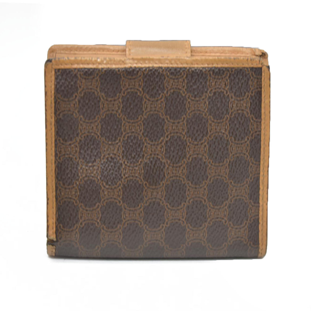 Celine Vintage Macadam Compact Wallet