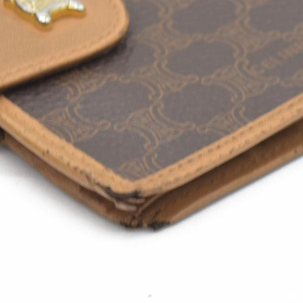 Celine Vintage Macadam Compact Wallet