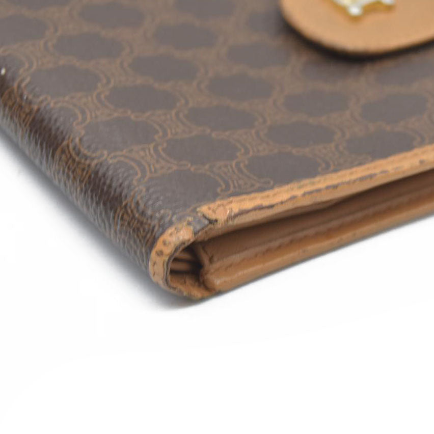 Celine Vintage Macadam Compact Wallet