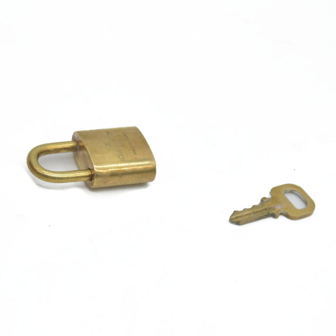 AUCTION Louis Vuitton Gold Lock and Key #303