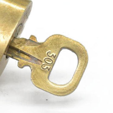 AUCTION Louis Vuitton Gold Lock and Key #303