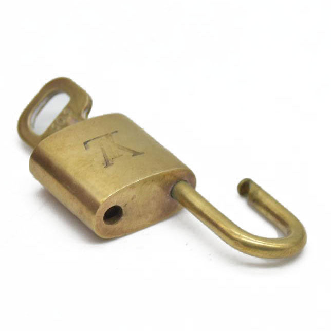 AUCTION Louis Vuitton Gold Lock and Key #303