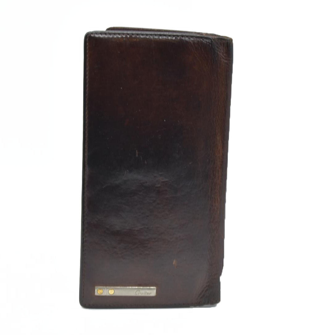 Cartier Leather Bifold Wallet