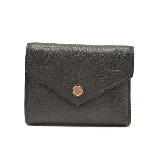 LOUIS VUITTON Empreinte Victorine Wallet Black