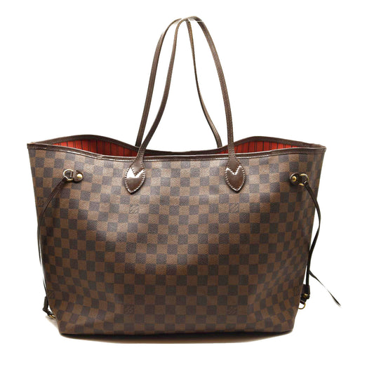 LOUIS VUITTON Damier Ebene Neverfull GM