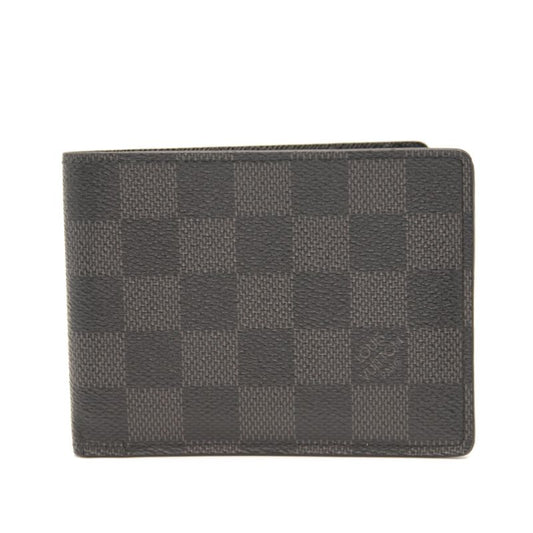 Louis Vuitton Damier Graphite Canvas Multiple Wallet Black