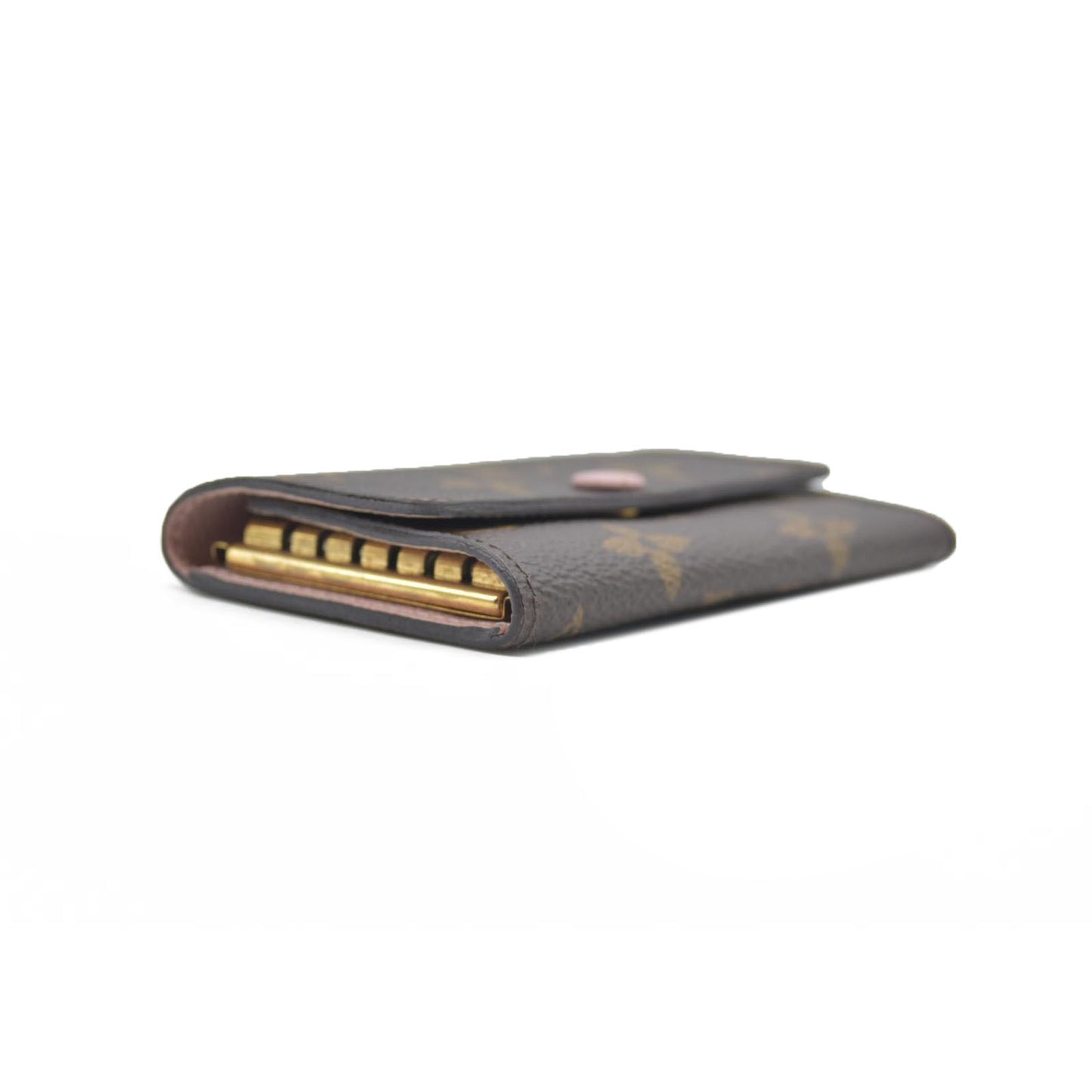 $345 LOUIS VUITTON Monogram Leather Multicles 6 Ring Key Case CT4168