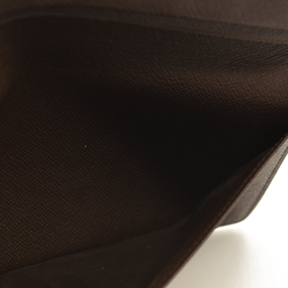 PRE-ORDER  Louis Vuitton  Damier Ebene Porte Valeurs Organizer Wallet