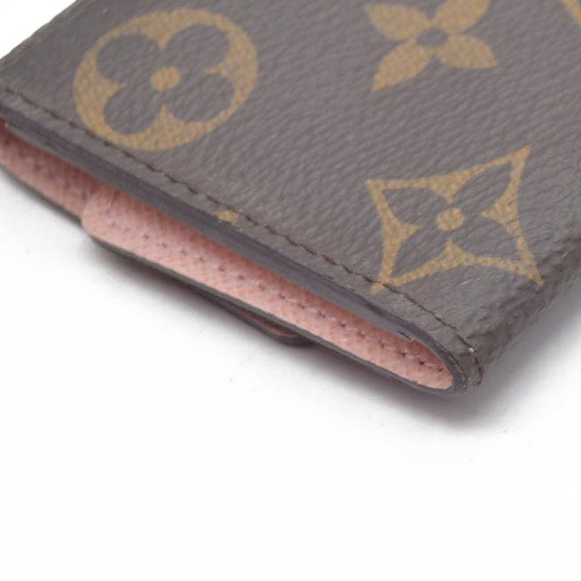 $345 LOUIS VUITTON Monogram Leather Multicles 6 Ring Key Case CT4168