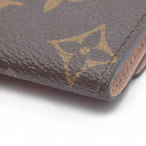 $345 LOUIS VUITTON Monogram Leather Multicles 6 Ring Key Case CT4168